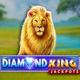 Diamond King Jackpots online game logo by SpinPlay Games on σπορτιγκβετ.gr